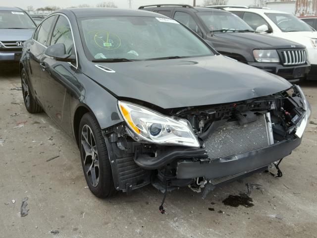 2G4GL5EX2H9174724 - 2017 BUICK REGAL SPOR GRAY photo 1