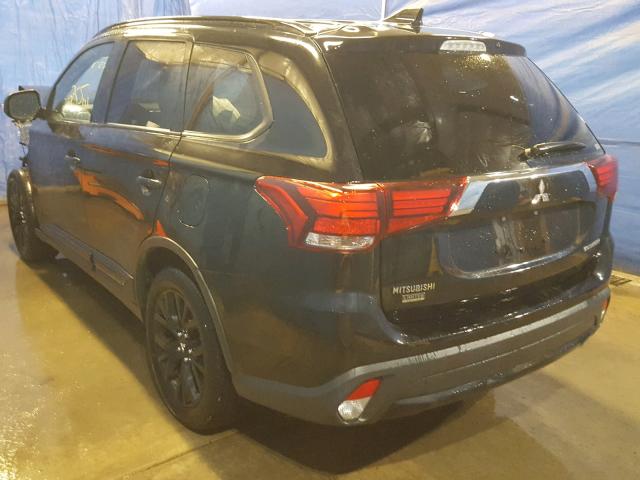 JA4AZ3A33JZ047857 - 2018 MITSUBISHI OUTLANDER BLACK photo 3