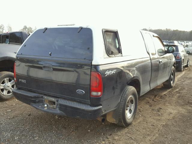 1FTRX17243NB03252 - 2003 FORD F150 BLACK photo 4