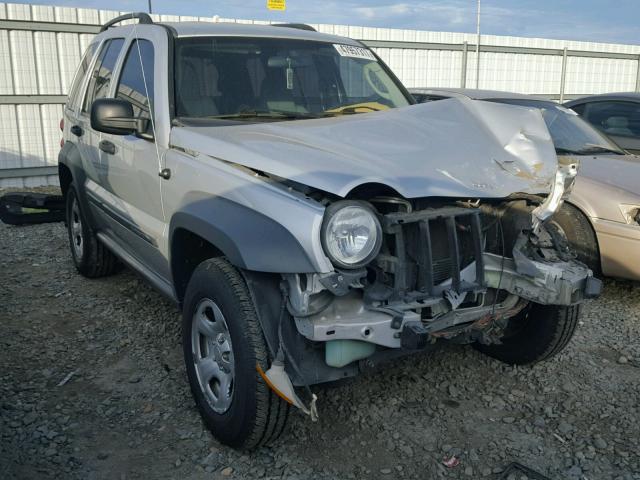 1J4GL48K06W201092 - 2006 JEEP LIBERTY SP SILVER photo 1