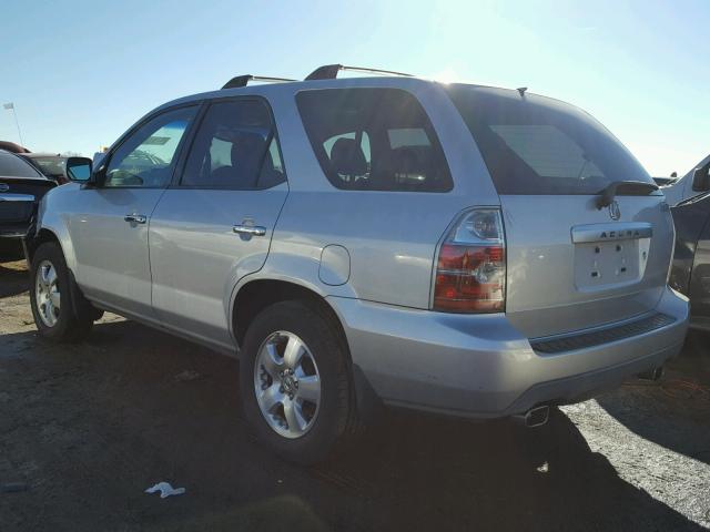 2HNYD18296H508095 - 2006 ACURA MDX SILVER photo 3