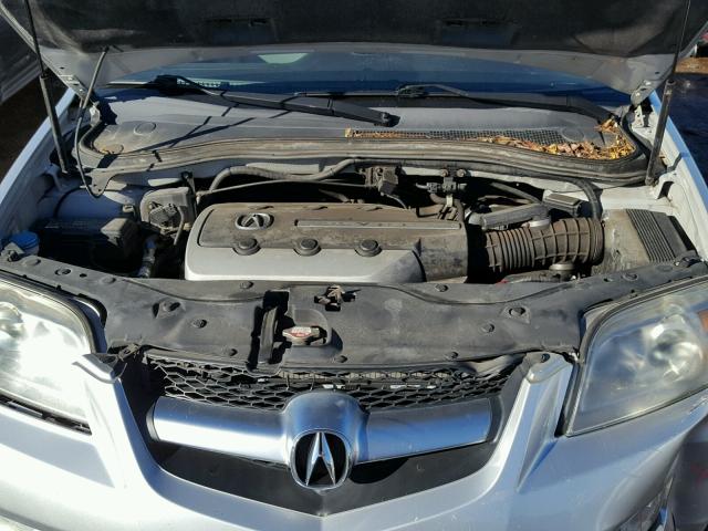 2HNYD18296H508095 - 2006 ACURA MDX SILVER photo 7