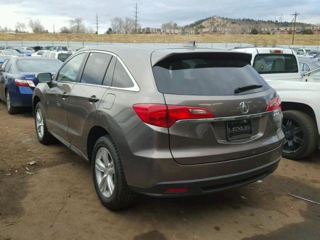 5J8TB4H58DL009081 - 2013 ACURA RDX TECHNO TAN photo 3