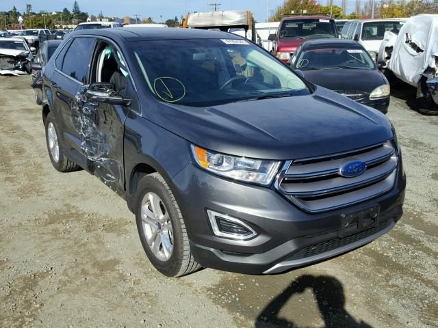 2FMPK3J9XHBB80021 - 2017 FORD EDGE SEL GRAY photo 1