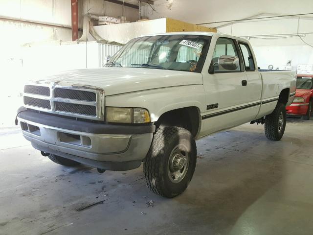 1B7KF23C2TJ193369 - 1996 DODGE RAM 2500 WHITE photo 2