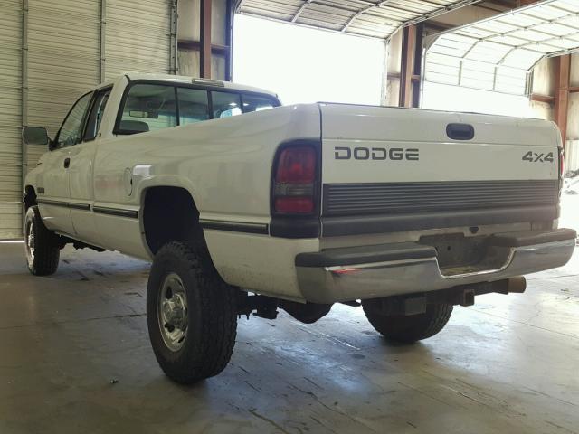 1B7KF23C2TJ193369 - 1996 DODGE RAM 2500 WHITE photo 3