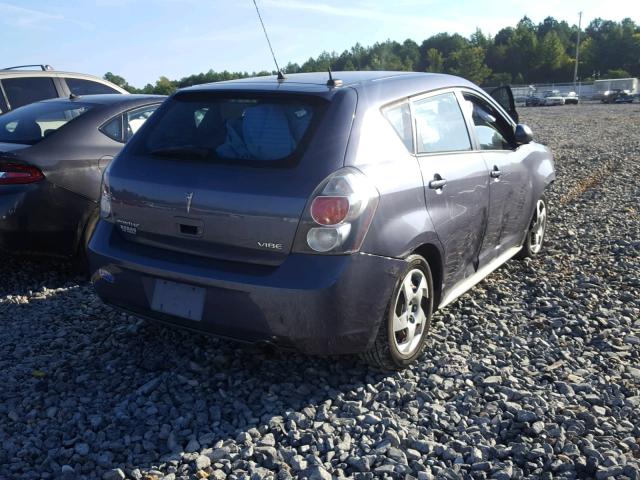 5Y2SP6E87AZ404898 - 2010 PONTIAC VIBE GRAY photo 4