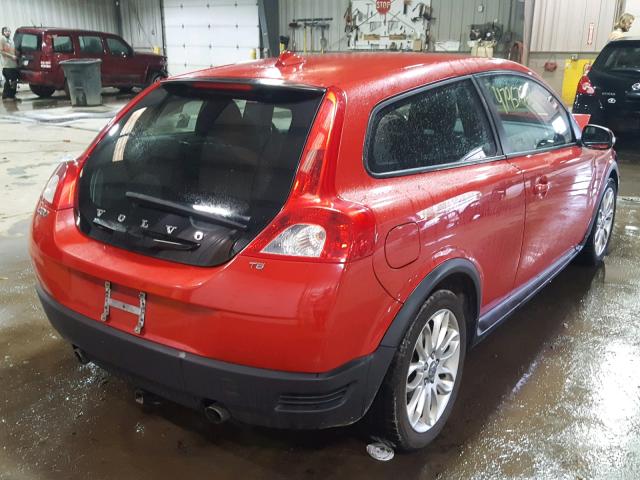 YV1MK672292123249 - 2009 VOLVO C30 T5 RED photo 4