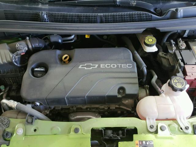 KL8CD6SA9GC611494 - 2016 CHEVROLET SPARK 1LT Зеленый фото 7