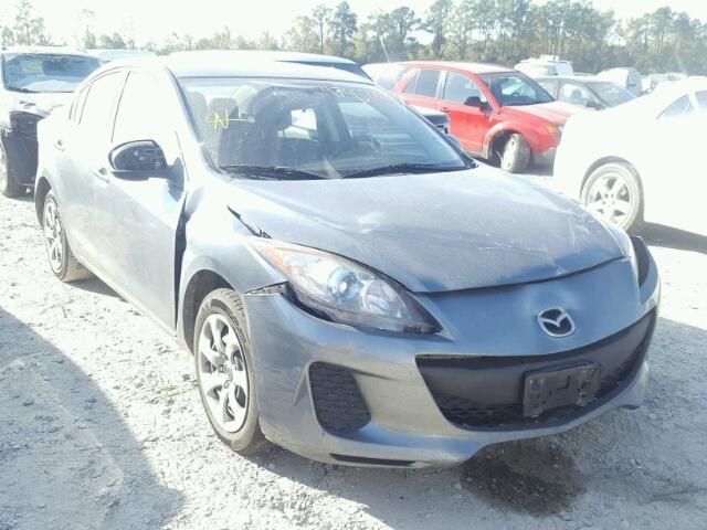 JM1BL1U7XD1753466 - 2013 MAZDA 3 I GREEN photo 1