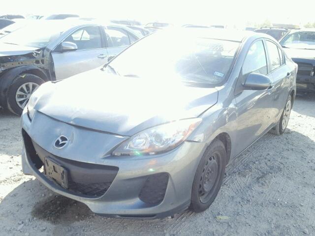 JM1BL1U7XD1753466 - 2013 MAZDA 3 I GREEN photo 2