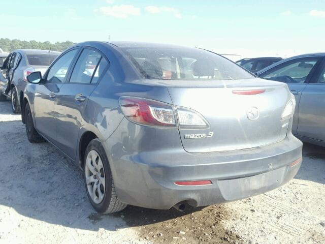 JM1BL1U7XD1753466 - 2013 MAZDA 3 I GREEN photo 3