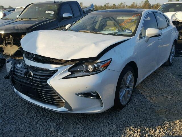 JTHBK1GG3G2222198 - 2016 LEXUS ES 350 WHITE photo 2