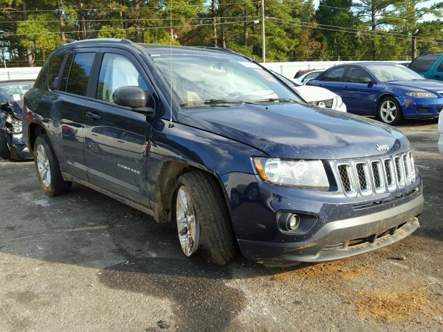 1C4NJCBA4GD569043 - 2016 JEEP COMPASS SP BLUE photo 1