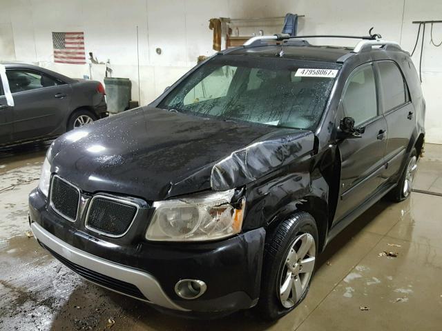 2CKDL73F466031827 - 2006 PONTIAC TORRENT BLACK photo 2