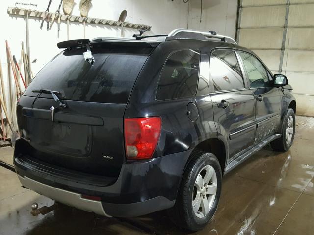 2CKDL73F466031827 - 2006 PONTIAC TORRENT BLACK photo 4