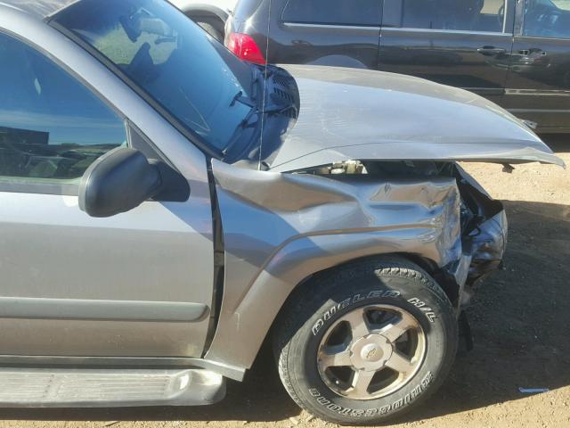 1GNDS13S852165702 - 2005 CHEVROLET TRAILBLAZE TAN photo 9