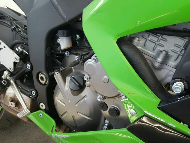 JKBZXJF19GA008357 - 2016 KAWASAKI ZX636 F GREEN photo 7