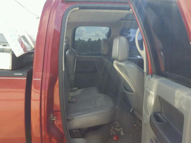 3D3KS28A87G774053 - 2007 DODGE RAM 2500 S წითელი ფოტო 6