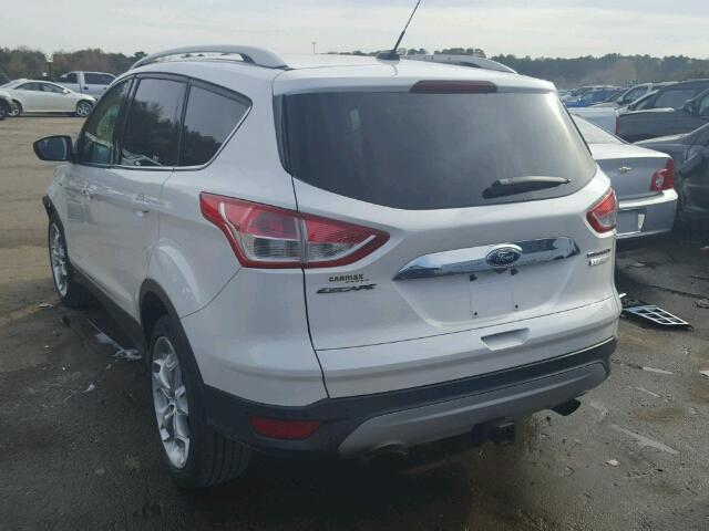 1FMCU0J92EUB05276 - 2014 FORD ESCAPE TIT WHITE photo 3