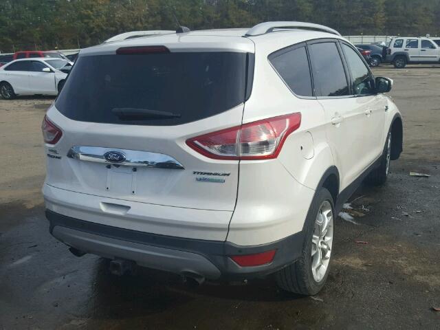 1FMCU0J92EUB05276 - 2014 FORD ESCAPE TIT WHITE photo 4