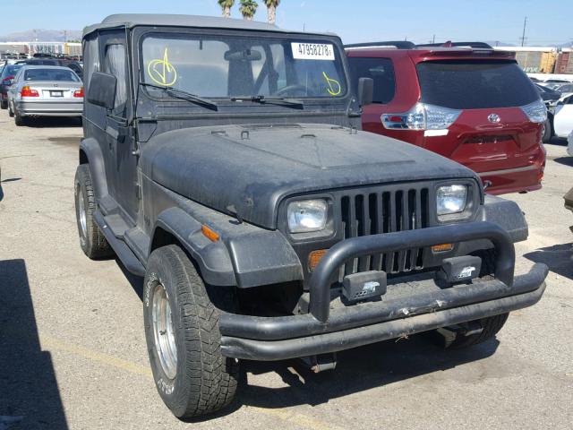 2BCCV81J0JB518583 - 1988 JEEP WRANGLER BLACK photo 1