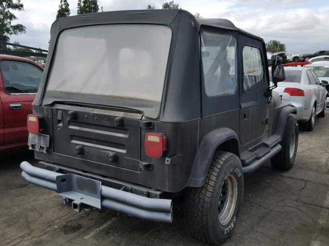 2BCCV81J0JB518583 - 1988 JEEP WRANGLER BLACK photo 4