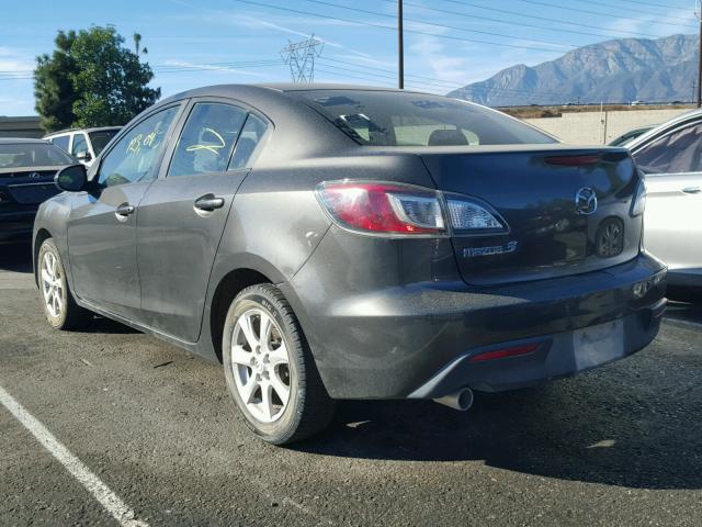 JM1BL1VF1B1358241 - 2011 MAZDA 3 I GRAY photo 3