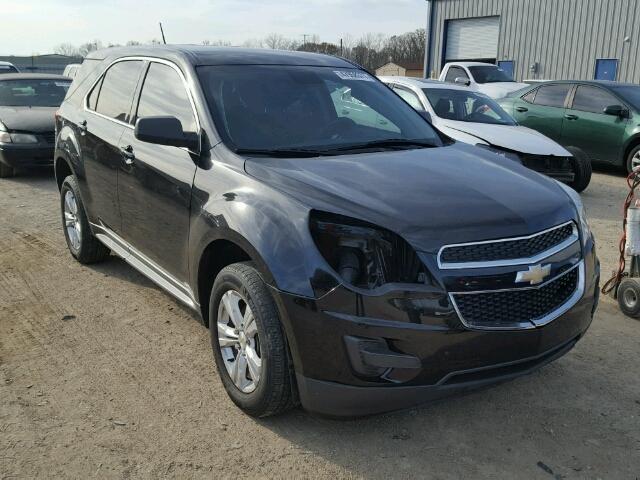 2GNALAEK2E6129696 - 2014 CHEVROLET EQUINOX LS BLACK photo 1