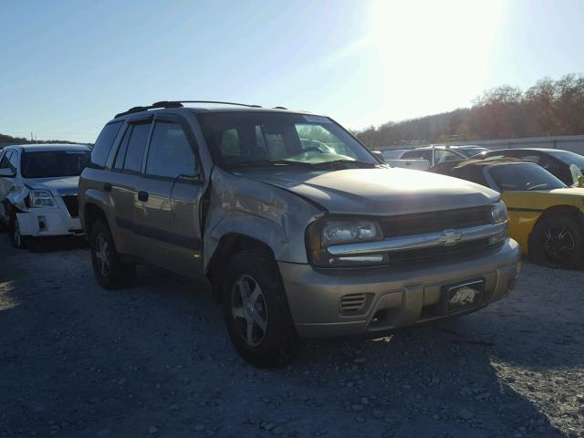 1GNDS13S252193690 - 2005 CHEVROLET TRAILBLAZE GOLD photo 1