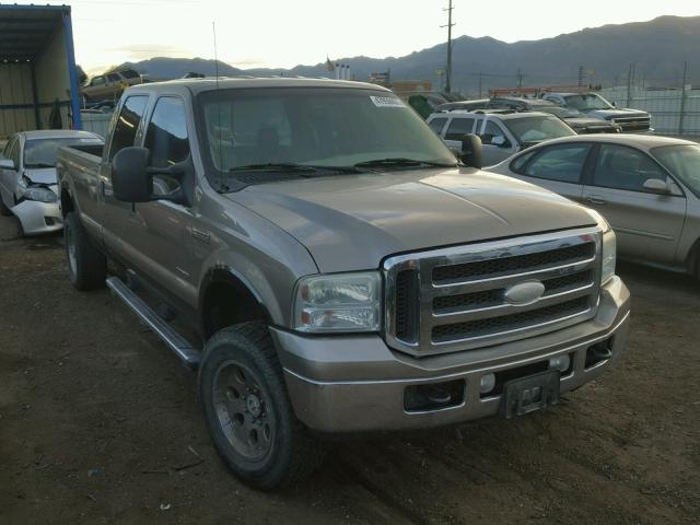 1FTSW21P65EC81097 - 2005 FORD F250 SUPER GOLD photo 1