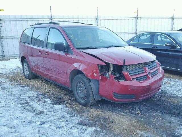 2D8HN44E99R622165 - 2009 DODGE GRAND CARA RED photo 1