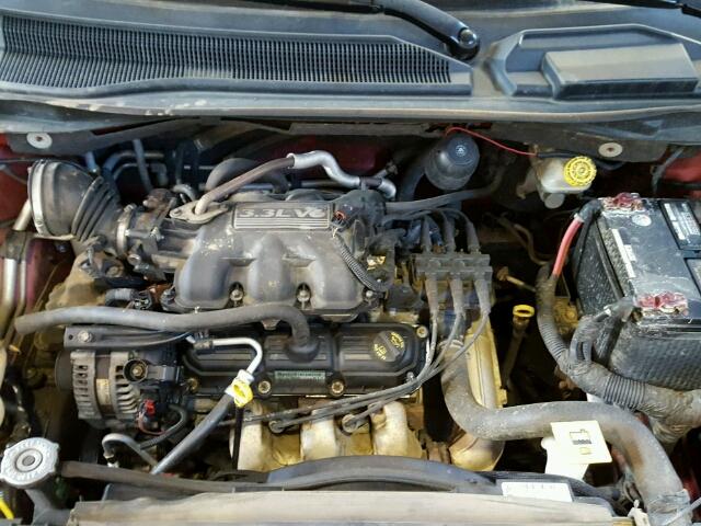 2D8HN44E99R622165 - 2009 DODGE GRAND CARA RED photo 7