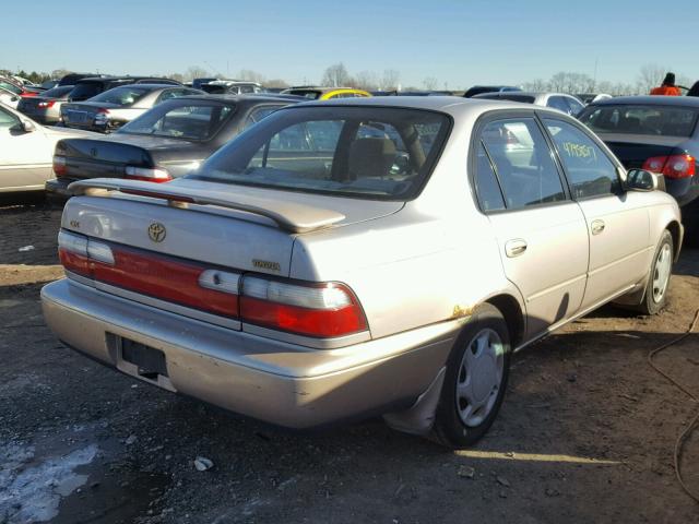 1NXBB02E7VZ578636 - 1997 TOYOTA COROLLA DX GOLD photo 4