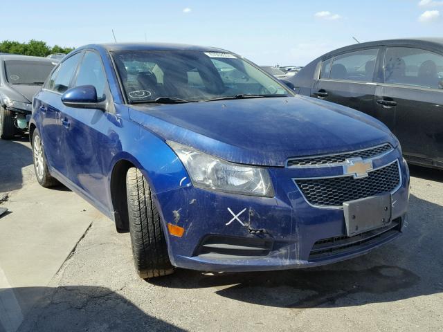 1G1PJ5SC7C7388509 - 2012 CHEVROLET CRUZE ECO BLUE photo 1