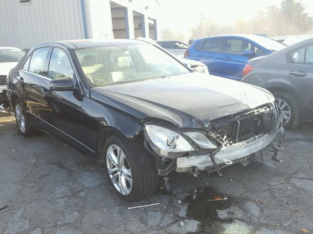 WDDHF5GB4BA336047 - 2011 MERCEDES-BENZ E 350 BLACK photo 1