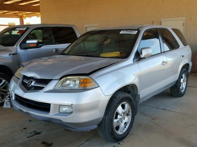 2HNYD18214H550869 - 2004 ACURA MDX SILVER photo 2