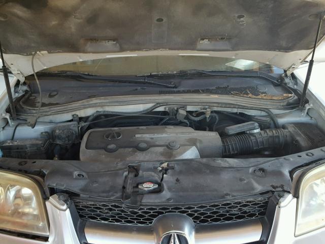 2HNYD18214H550869 - 2004 ACURA MDX SILVER photo 7