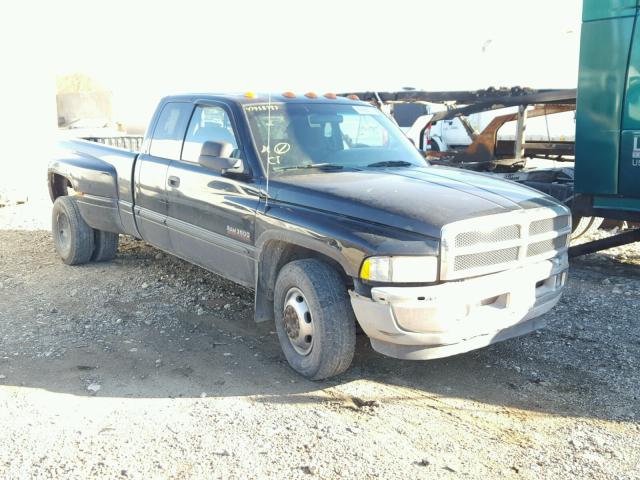 1B7MC3360YJ166793 - 2000 DODGE RAM 3500 BLACK photo 1