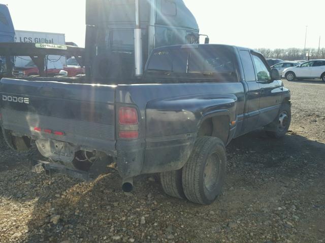 1B7MC3360YJ166793 - 2000 DODGE RAM 3500 BLACK photo 4