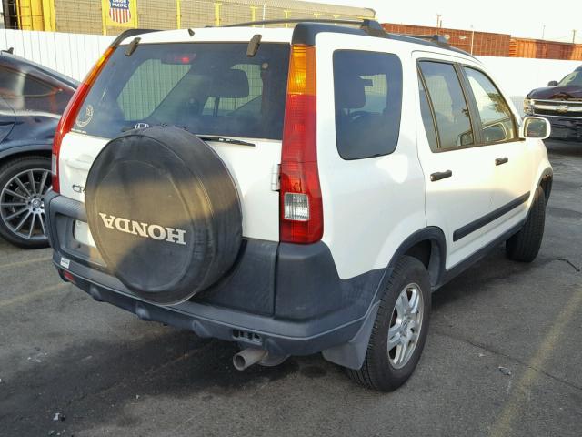 JHLRD78854C038474 - 2004 HONDA CR-V EX თეთრი ფოტო 4
