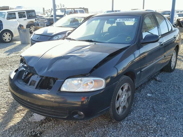 3N1CB51D66L549254 - 2006 NISSAN SENTRA 1.8 BLACK photo 2