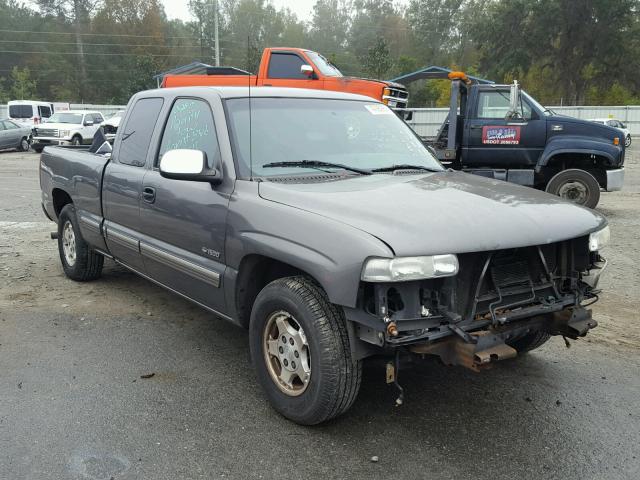 2GCEC19T8Y1368944 - 2000 CHEVROLET SILVERADO GRAY photo 1