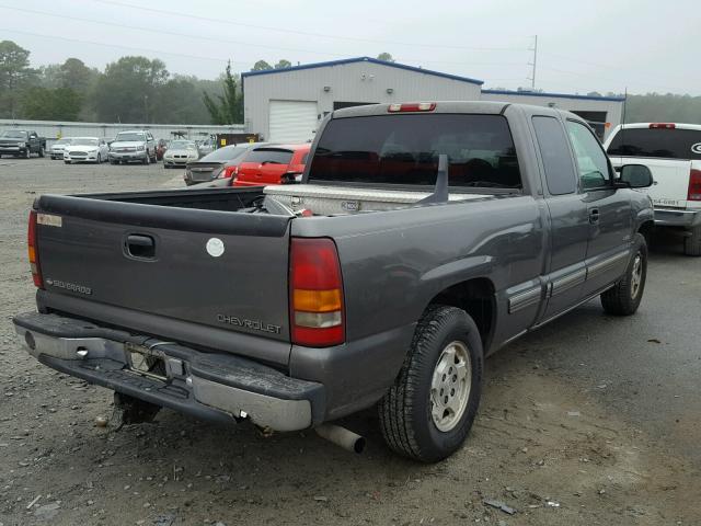 2GCEC19T8Y1368944 - 2000 CHEVROLET SILVERADO GRAY photo 4