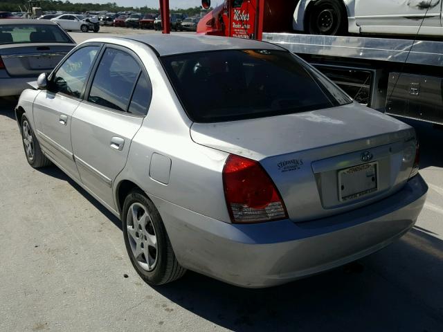 KMHDN46D95U994129 - 2005 HYUNDAI ELANTRA GL GRAY photo 3