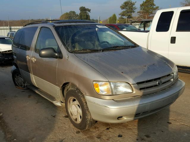 4T3ZF13CXYU270202 - 2000 TOYOTA SIENNA LE TAN photo 1