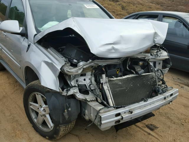 2CNDL63F466115742 - 2006 CHEVROLET EQUINOX LT SILVER photo 9