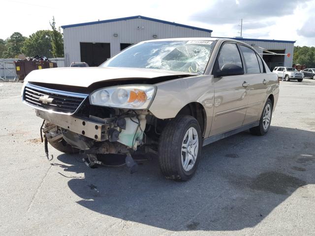 1G1ZS57F07F256860 - 2007 CHEVROLET MALIBU LS ოქროსფერი ფოტო 2