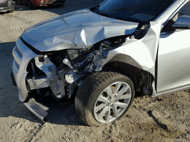 1G11H5SA7DF325577 - 2013 CHEVROLET MALIBU LTZ 银色 照片 9