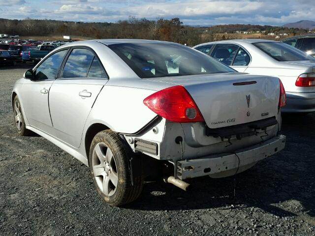 1G2ZA5E03A4108430 - 2010 PONTIAC G6 SILVER photo 3